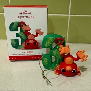 Hallmark Keepsake "I Am Three!" Christmas Ornament